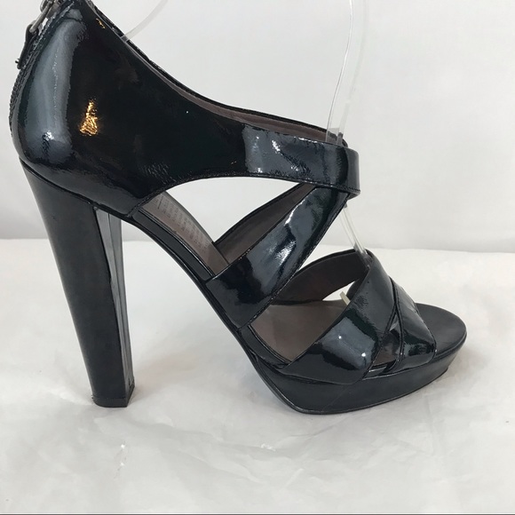 Market heel black patent size 7.5. - Picture 2 of 8